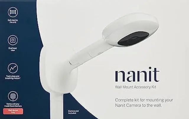 Alt view image 6 of 6 - Nanit Pro Replacement Wall Mount - White (Camera not Included)