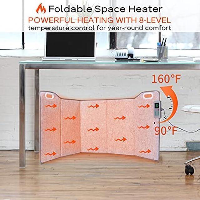 Foot Warmer Desk Heater Small Heater for Office under Desk Quiet