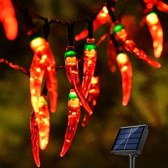 Red chili deals lights