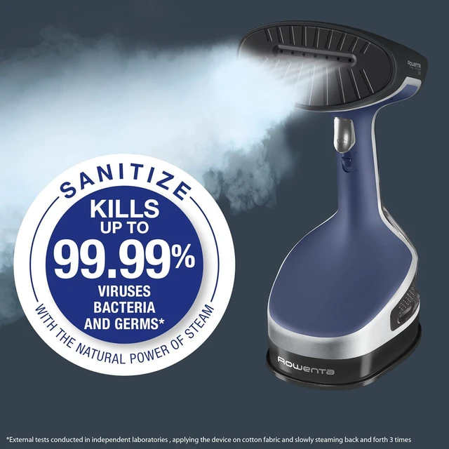 Alt view image 2 of 7 - Rowenta XCEL Steam Force Handheld Steamer 25-Sec Heat-Up, 1875W, DR2020