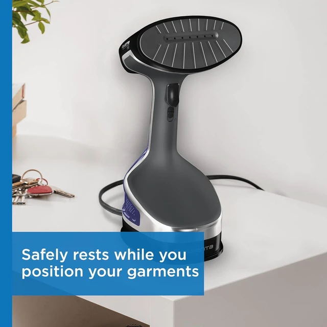 Alt view image 6 of 7 - Rowenta XCEL Steam Force Handheld Steamer 25-Sec Heat-Up, 1875W, DR2020