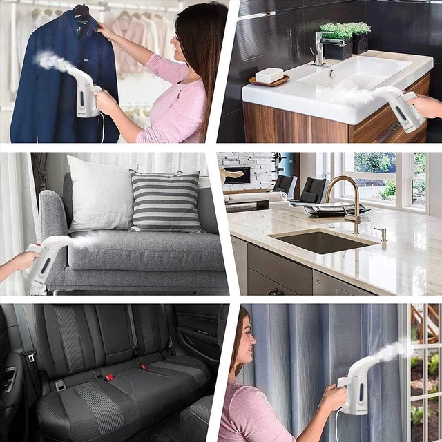 Alt view image 3 of 7 - Handheld Steamer for Clothes Wrinkle Remove,Garment Steamer for Hat