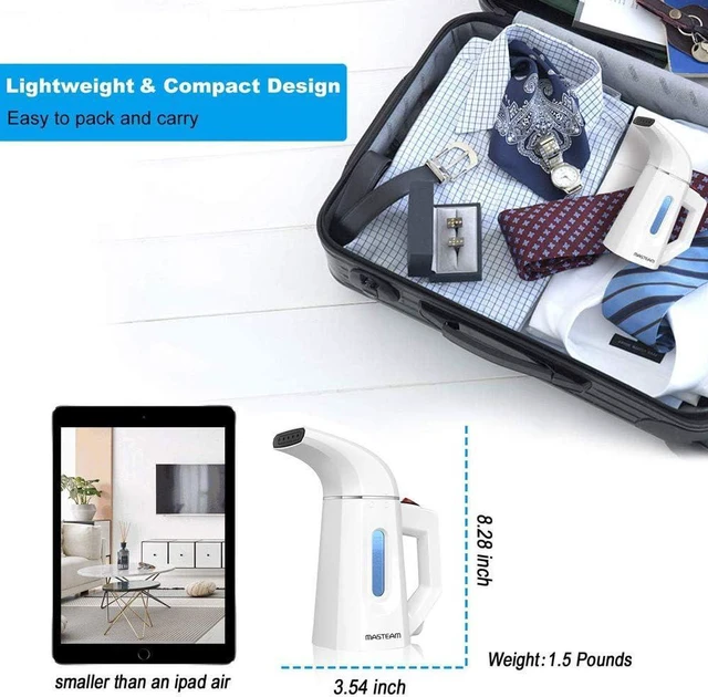 Alt view image 5 of 7 - Handheld Steamer for Clothes Wrinkle Remove,Garment Steamer for Hat