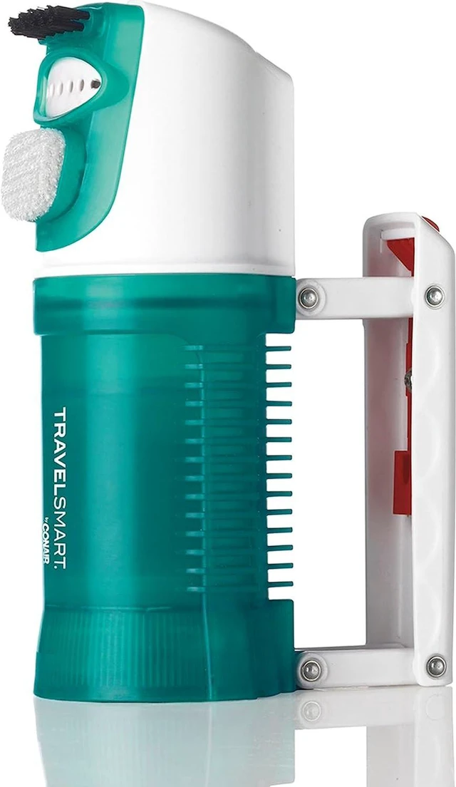 Main image of Conair Travel Steamer for Clothes - Mini Garment Steamer, Fabric Steamer in Green by Travel Smart - Packable in Carry On Luggage - Dual Voltage