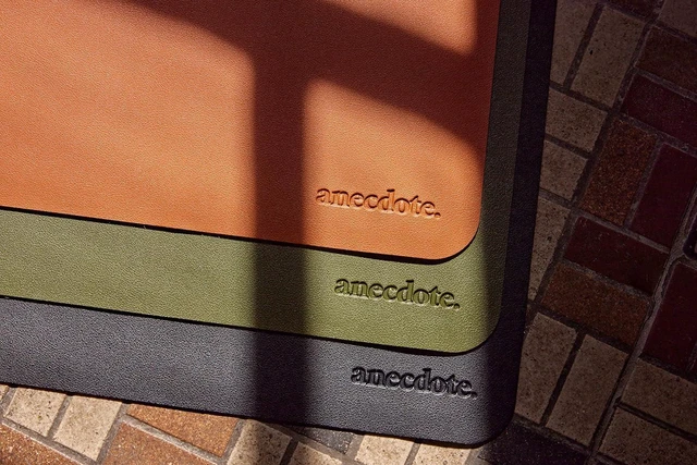 Alt view image 6 of 7 - Anecdote Office Desk Pad Mat, Large Keyboard & Mouse Pad, Home Desk Blotter