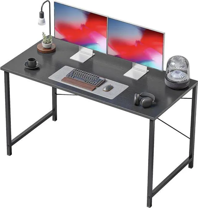 Main image of BANTI Computer Desk, 47 inch Home Office Desk, Modern Simple Style PC Table for Home, Office, Study, Writing, Black