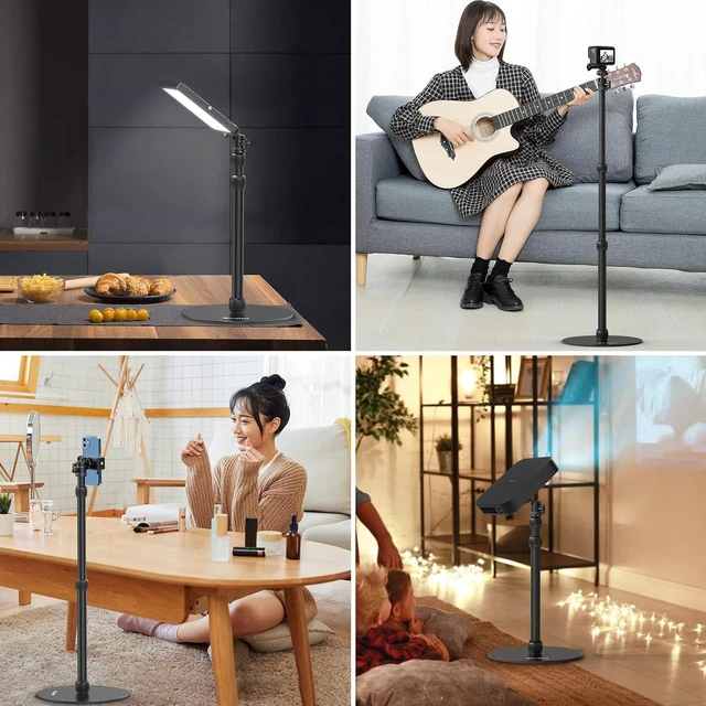 Alt view image 5 of 7 - LS09 Aluminum Projector Floor Stand for Nebula XGIMI Mevo
