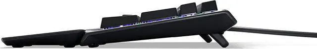 Alt view image 6 of 7 - SteelSeries Apex 3 RGB Gaming Keyboard  10-Zone RGB Illumination  IP32 Water Resistant  Premium Magnetic Wrist Rest (Whisper Quiet Gaming Switch) - BR (Brazilian Portuguese)