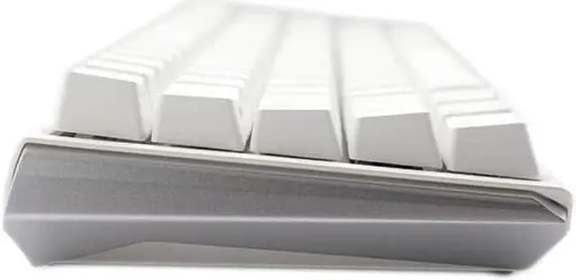 Alt view image 2 of 4 - Ducky One 3 Mini Pure White 60% Hotswap RGB Mechanical Keyboard (Cherry MX Brown)