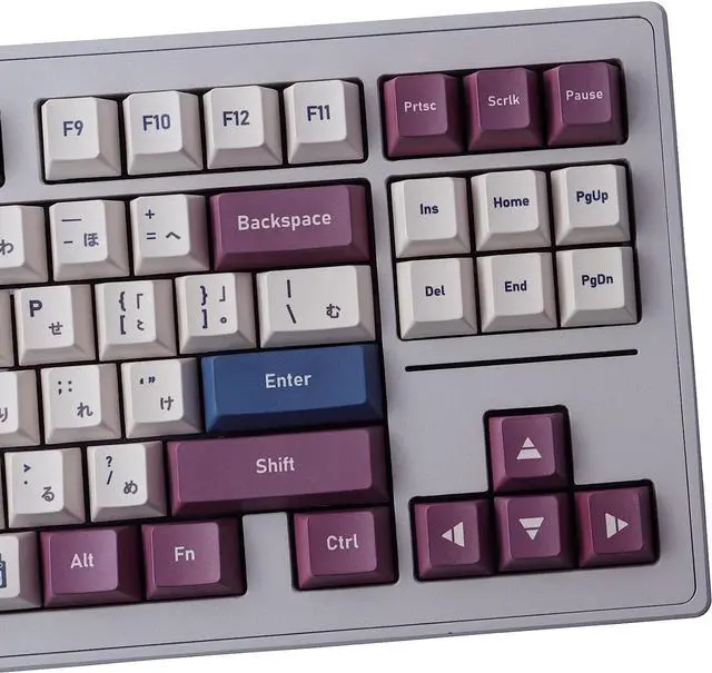 Alt view image 3 of 7 - Tsungup PBT Keycaps, 145 Keys Cherry Profile Classic Game Console Keycaps Dye Sublimation with Japanese Keycaps 6.25U 7U Spacebar for Cherry MX Switches Mechanical Keyboards