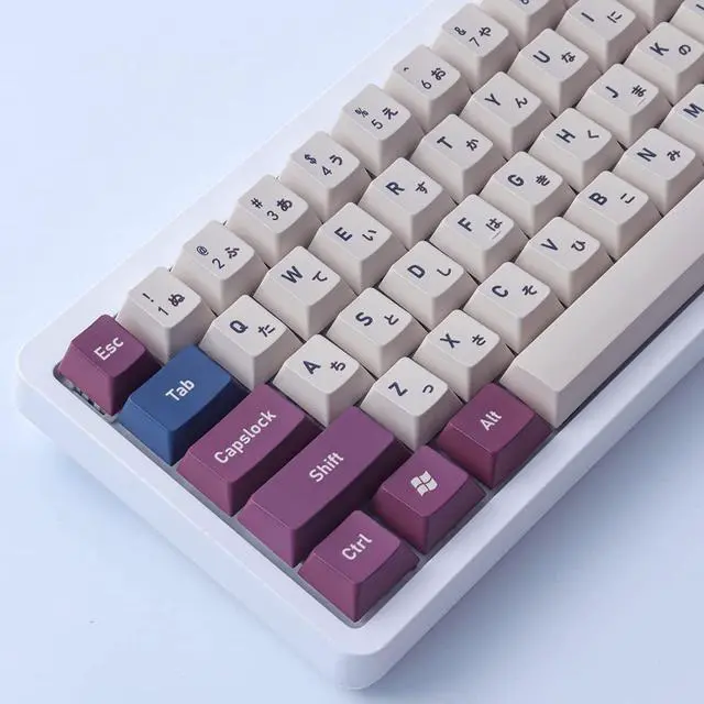 Alt view image 4 of 7 - Tsungup PBT Keycaps, 145 Keys Cherry Profile Classic Game Console Keycaps Dye Sublimation with Japanese Keycaps 6.25U 7U Spacebar for Cherry MX Switches Mechanical Keyboards