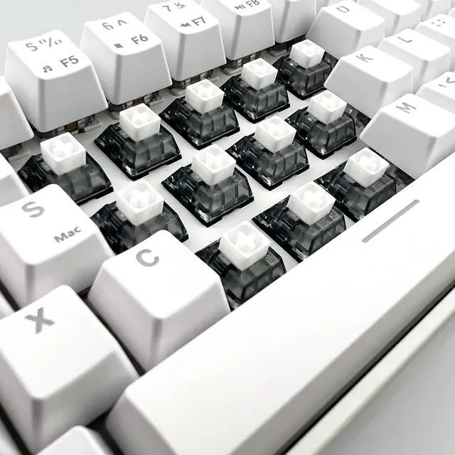 Alt view image 6 of 6 - DRAOZA Kailh Box White V2 Switch for Mechanical Gaming Keyboard, 5 Pin Clicky Switch Box V2 White,108PCS