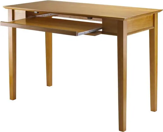 Alt view image 3 of 7 - Winsome Wood Studio Home Office, Honey