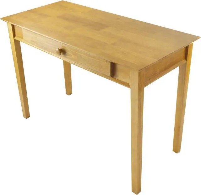 Alt view image 6 of 7 - Winsome Wood Studio Home Office, Honey