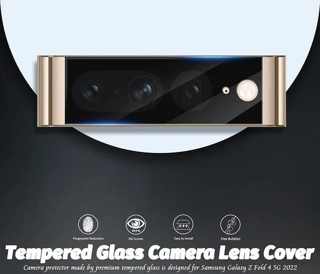 Alt view image 6 of 6 - (3 Pack) Orzero Compatible for Google Pixel 7 Pro 5G Camera Lens Protector, Tempered Glass 9 Hardness HD Anti-Scratch Bubble-Free (Lifetime Replacement)