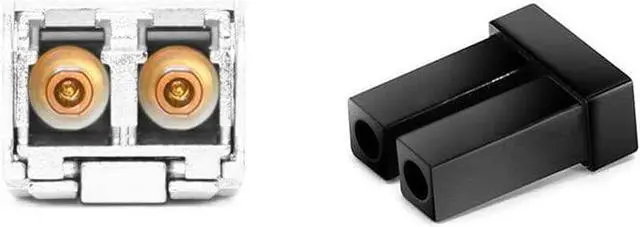 Alt view image 4 of 6 - SFP SFP+ SFP28 Dust Cover Fiber Optic Dust Caps Optical Transceiver Plugs for LC Duplex Port, Black Silicone, 50pcs