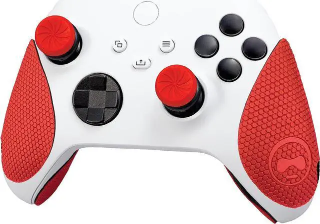 Alt view image 2 of 6 - KontrolFreek FPS Freek Inferno Performance Kit for Xbox One and Xbox Series X Controller | Includes Performance Thumbsticks and Performance Grips | Red