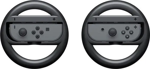 Alt view image 2 of 6 - Nintendo Switch Joy-Con Wheel (2 Pack)