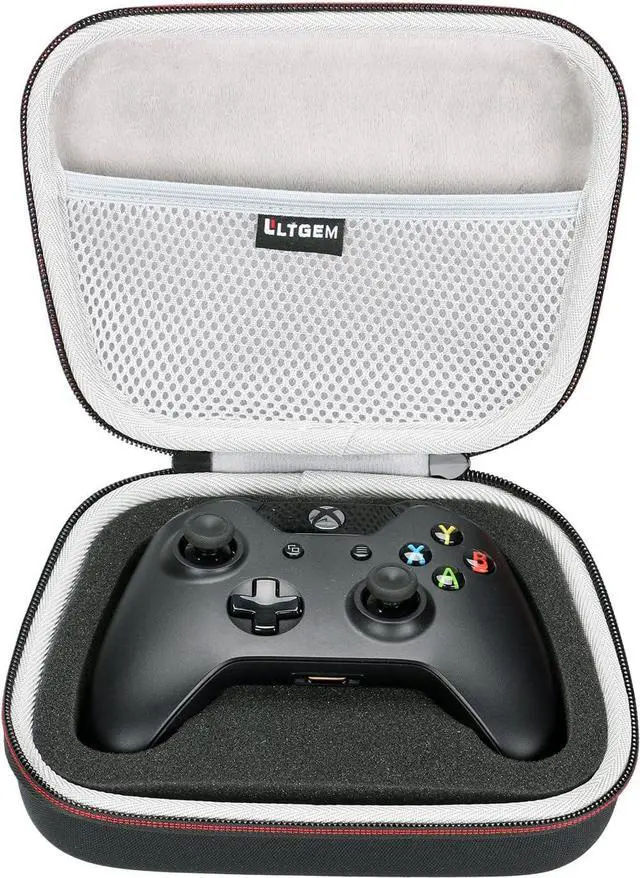 Main image of LTGEM EVA Hard Case Travel Carrying Portable Storage Bag for Xbox One/Xbox One S/Xbox One X Controller with Mesh pocket Fits Plug & Cables