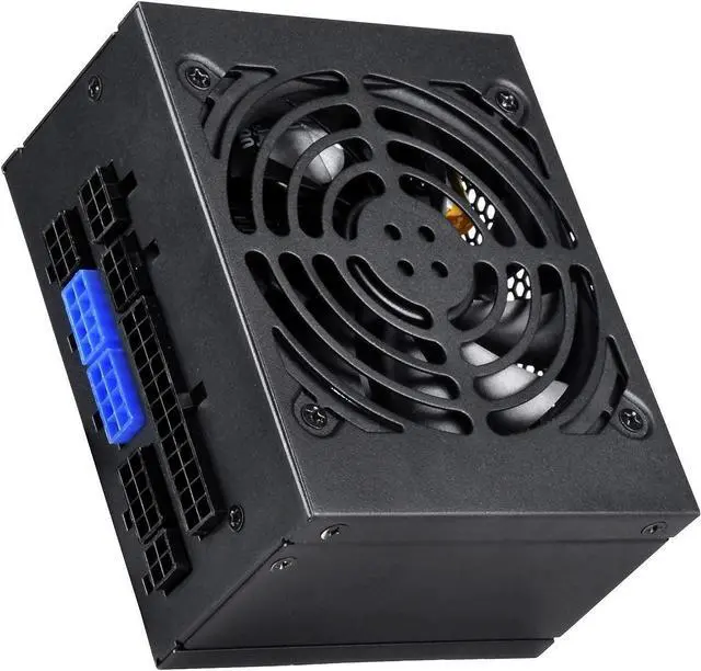 Alt view image 5 of 7 - SilverStone Technology SST-SX700-G 700W SFX Fully Modular 80 Plus Gold PSU with Improved 92mm Fan and Japanese Capacitors.