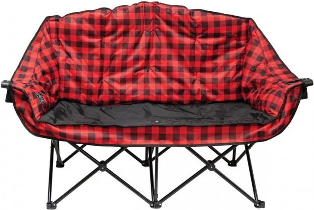 Main image of Kuma Outdoor Gear Bear Buddy Double Chair Red Plaid