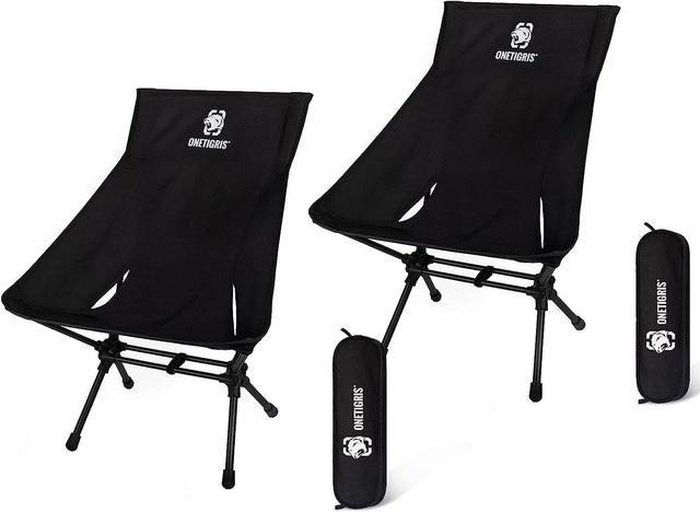 OneTigris Camping Backpacking Chair 2 Pack, 330 lbs Capacity