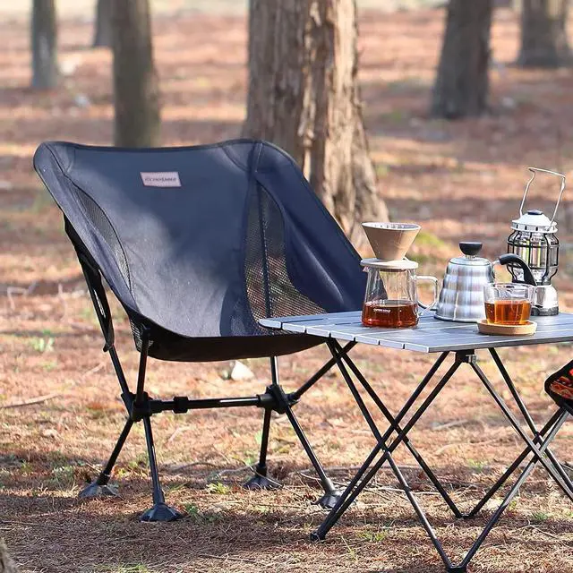 Alt view image 2 of 7 - EchoSmile Camping Chairs,Lightweight Portable Camping Folding Chair,Outdoor Backpacking Chair,Outdoor Lawn Chairs with Carry Bag for Camping Hiking Garden BBQ Fishing Beach Travel Festival