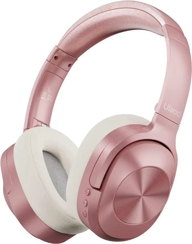 Main image of Active Noise Cancelling Headphones,Wireless Noise Cancelling Headphone, Microphone 40 Hours Playtime Wireless Bluetooth Headphones 3D Low Bass Tone Fast Charge for Cellphone/Work/Gym/Travel