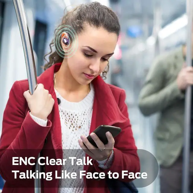 Alt view image 4 of 7 - Monster Aria Free Open Ear Headphones, Air Conduction Headphone Wireless Bluetooth, Lightweight Earphones with ENC Clear Talk, 8H Playtime, Sport Earphone for Running, Cycling, Driving, Hiking