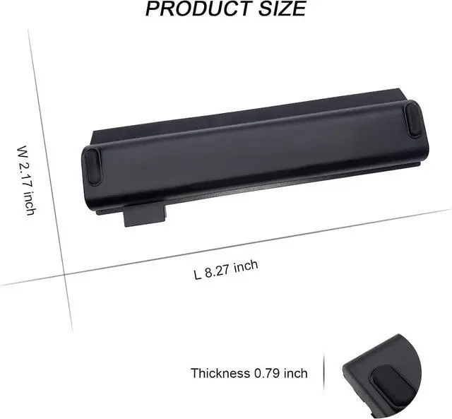 Alt view image 5 of 7 - 48WH 61+ 6cell 01AV425 Laptop Battery Compatible with Lenovo ThinkPad T470 T570 T480 T580 A475 P51S P52S TP25 Series 4X50M0881 01AV491 SB10K97582 SB10K97583 SB10K97661 01AV492 01AV427