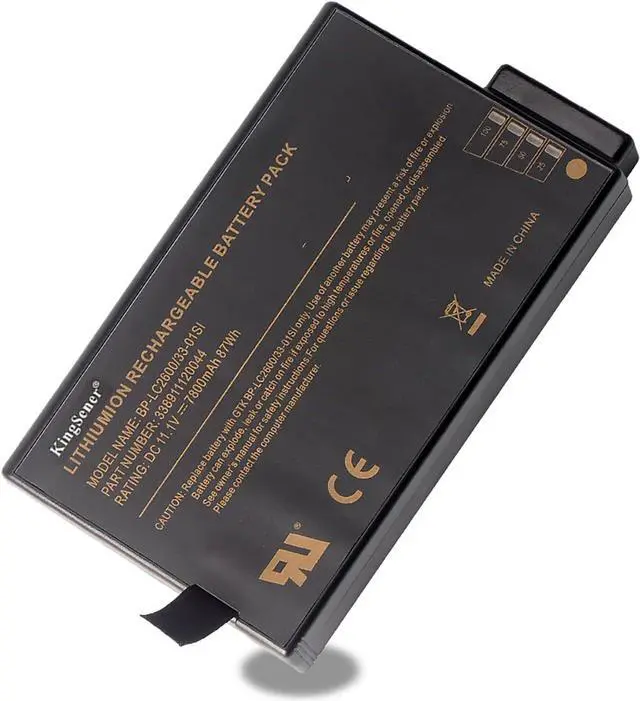 Main image of BP-LC2600/33-01S1 Battery for Getac M230 X500 V100 V200 V1010 S400 Notebook BP-LP2900/33-01PI 338911120104 BP3S3P3450P-01 441847500001 11.1V 87Wh/7800mAh