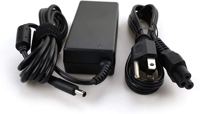 Alt view image 6 of 6 - Dell Inspiron Laptop Charger Genuine 65W watt 4.5mm tip AC Power Adapter for Inspiron 13 14 15 3000 5000 7000 Series 5558 5755 3147 7348-2in1 5555 5559 0G6j41 0MGJN with Power Cord