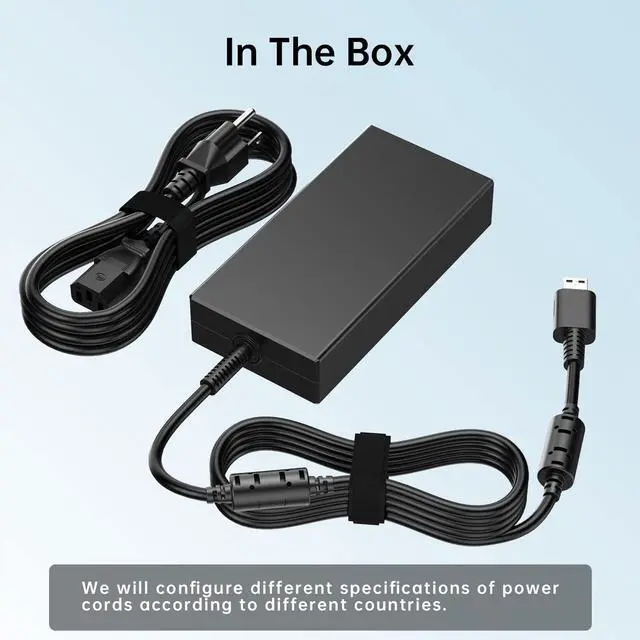 Alt view image 6 of 7 - 230W Charger for MSI GE66 GE76 Raider GP66 GP76 Leopard Gaming Laptop ADP-230GB D A17-230P1B Adapter Power Supply Cord