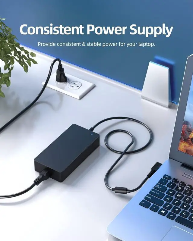 Alt view image 7 of 7 - Superer 180W Charger (UL Safety Certified) Fit for Acer Nitro 5 Gaming Laptop AN515-45 515-54 515-57 AN517-41 AN517-52 Predator Triton 300 Predator Helios 300 Laptop Charger AC Adapter Power Supply