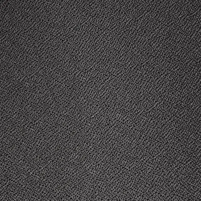 Alt view image 7 of 7 - Work Smart Office Star Padded Fabric Seat and Back Stacking Chair with Arms and Dual Wheel Carpet Casters, Black