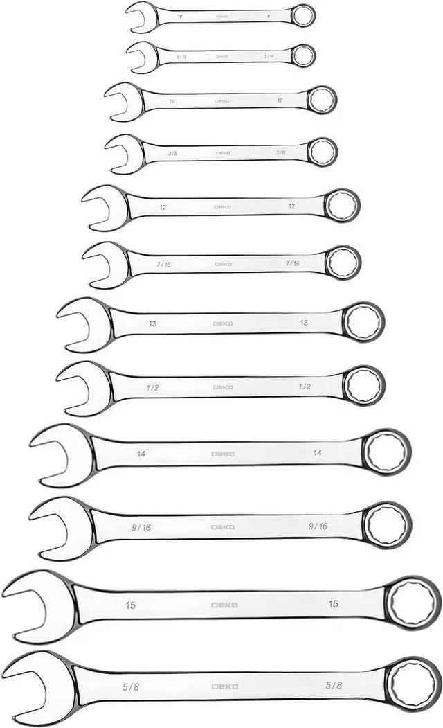 Alt view image 7 of 7 - DEKOPRO 192 Piece Mixed Tool Kit Home Mechanics Repair Tool Set,Auto Repair Hand Tool Set Wrench Set with Plastic Toolbox Storage Case