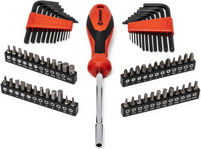 Alt view image 4 of 7 - Crescent 150 Piece 1/4" and 3/8" Drive 6 Point SAE/Metric Professional Tool Set - CTK150