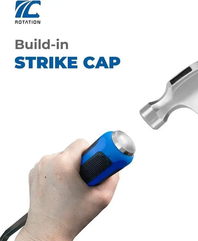 Alt view image 2 of 6 - 4-Piece Heavy Duty Pry Bar Set with Thicker Hammer Strike Cap and Angled Tip Ideal for Automotive Repair, Demolition, Nail Pulling