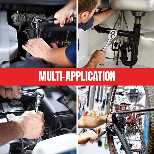 Alt view image 6 of 6 - NORTOOLS 5 PCS 1/2 Dr. Twist Socket Set Nut and Bolt Extractor Tool Kit