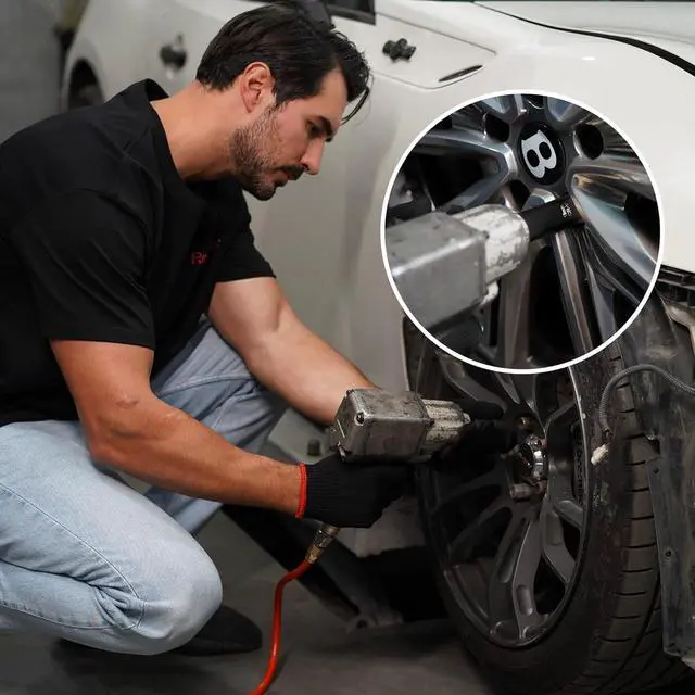 Alt view image 7 of 7 - Reniteco 48-Piece 3/8" Drive Socket Set, SAE (5/16"-3/4") & Metric (8mm-22mm), Deep & Shallow Sockets, Extension Bars, 1/2" F to 3/8" M Reducer, Universal Joint, 6 Point Design