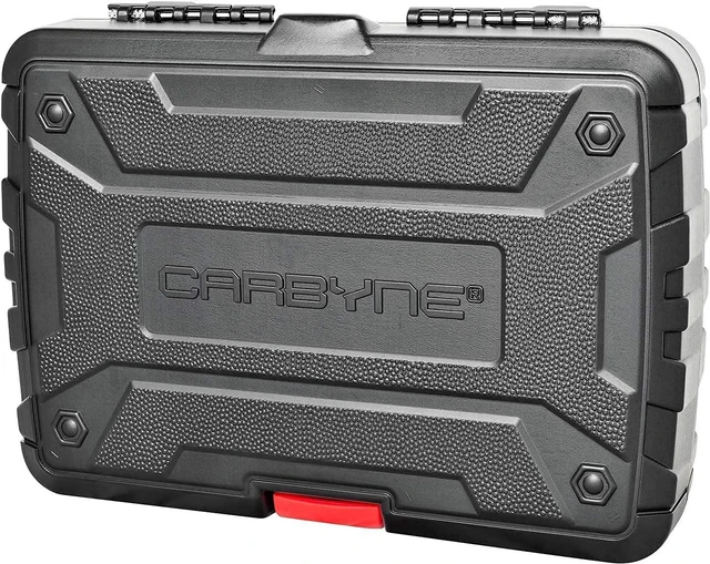 Alt view image 6 of 6 - CARBYNE Extra Long Hex (Allen) Bit Socket Set, 18 Pieces | SAE & Metric, S2 Steel Bits, CrV Sockets, Corrosion Resistance, Durable Storage Case | 1/8''-3/8'' SAE / 3mm-10mm Metric Sizes, 3/8" Drive