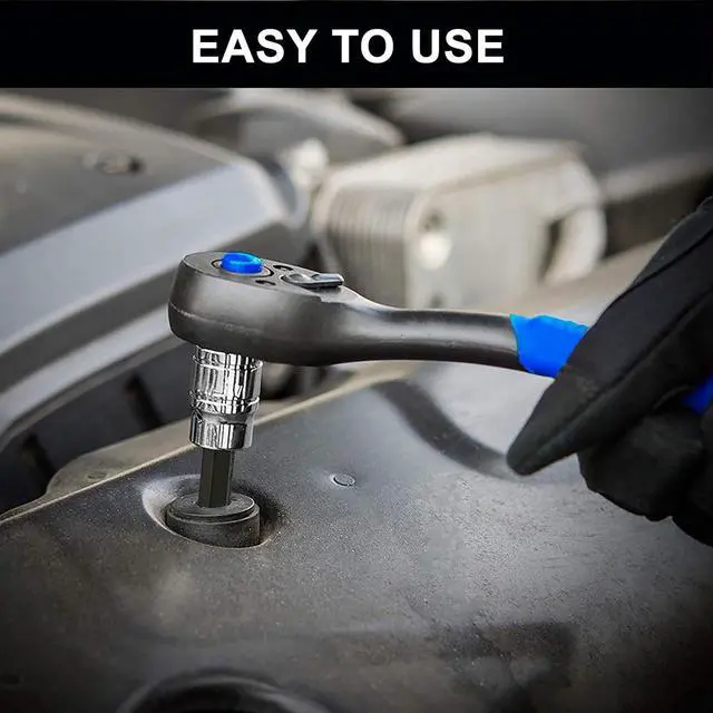 Alt view image 2 of 5 - NORTOOLS 34 PCS SAE & Metric Combination Hex Bit Socket Set