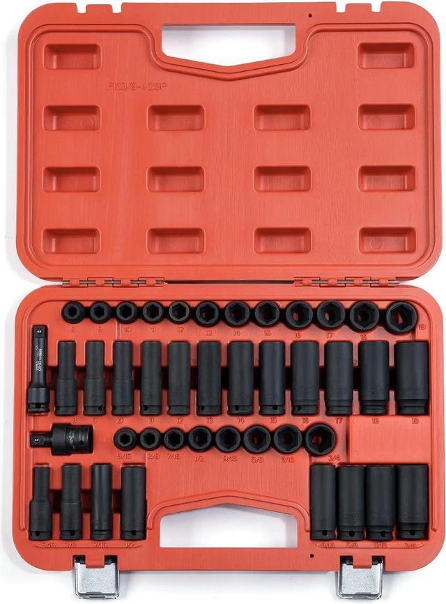 Complete impact deals socket set