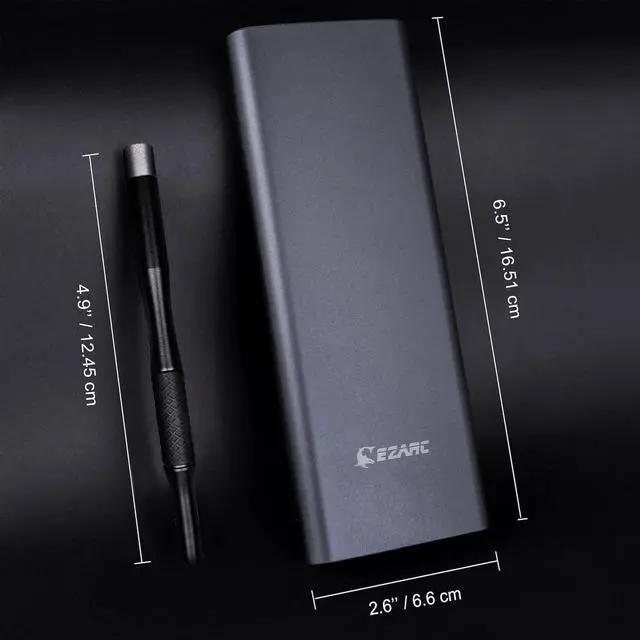 Alt view image 3 of 7 - EZARC Precision Screwdriver Set, 57 in 1 Magnetic Driver Bit, Pocket Screwdriver Tool with Aluminum Case Repair Kit for Electronics, Smartphone, Watch, Tablet, PC, MacBook