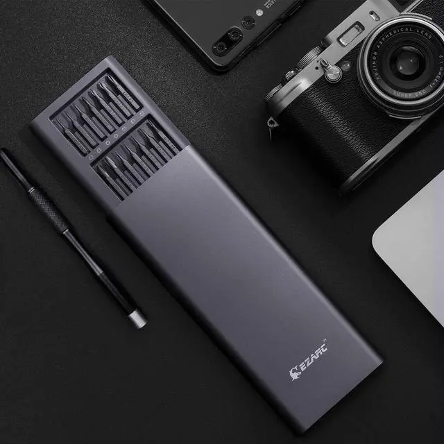 Alt view image 6 of 7 - EZARC Precision Screwdriver Set, 57 in 1 Magnetic Driver Bit, Pocket Screwdriver Tool with Aluminum Case Repair Kit for Electronics, Smartphone, Watch, Tablet, PC, MacBook