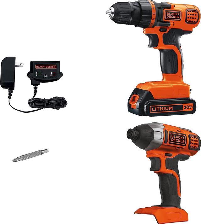 Black and decker drill driver deals set