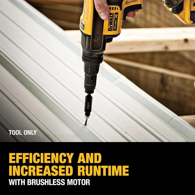 Alt view image 4 of 7 - DEWALT 20V MAX XR Screw Gun, Versa-Clutch, Adjustable Torque, Tool Only (DCF622B)