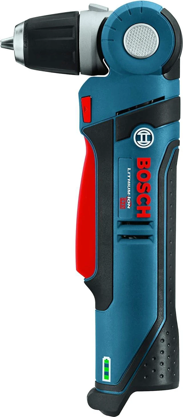 Alt view image 4 of 7 - Bosch PS11N 12V Max 3/8 in. Angle Drill (Bare Tool) , Blue
