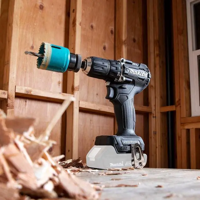 Alt view image 5 of 7 - Makita DDF487ZB 18V LXT Brushless Cordless 1/2" Sub-Compact Drill/Driver with XPT (Tool Only)