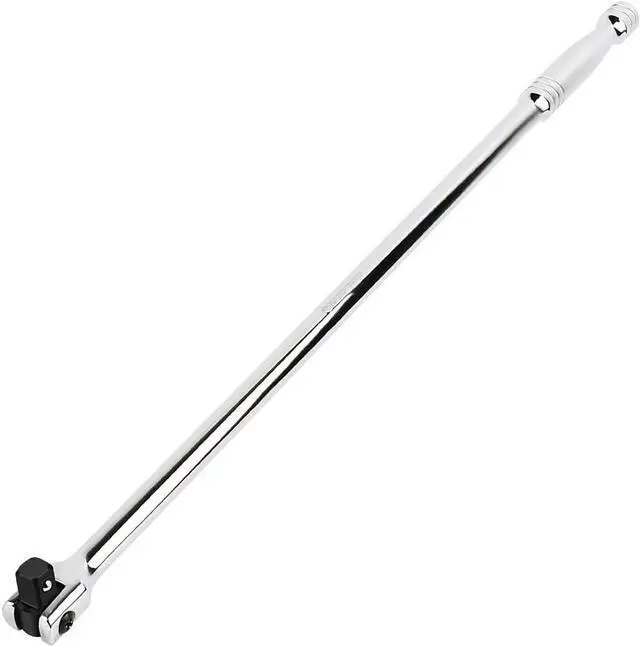 Main image of MAXPOWER 1/2-Inch Drive Breaker Bar, 24-Inch Extended Leverage Breaker Bar Flex Handle